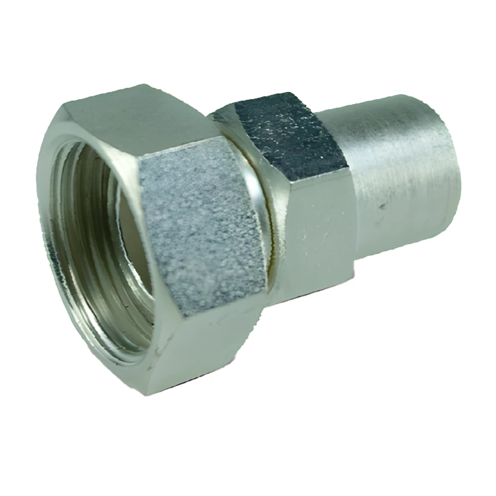 adaptador rotalock sextavado com fundo