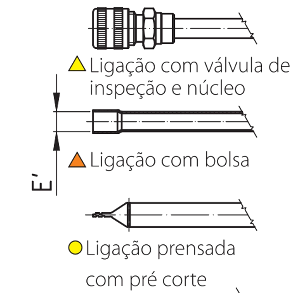 filtros secadores de 3 vias ilustrativa 1